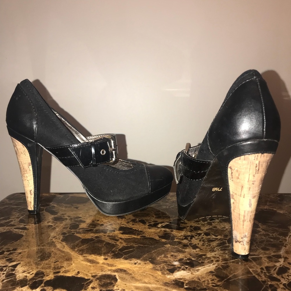 Black heels